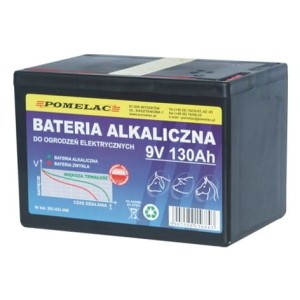 Bateria alkaliczna 9V 130 Ah
